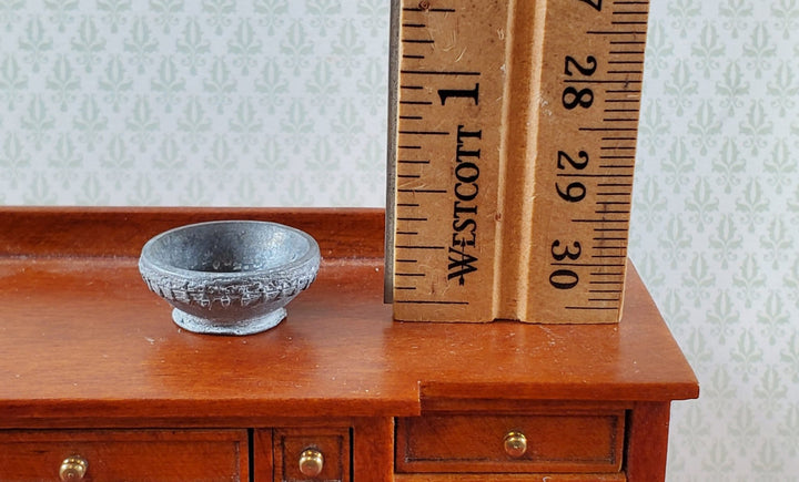 Dollhouse Metal Bowl Decorative 1:12 Scale Miniature Cast Metal Phoenix Model - Miniature Crush