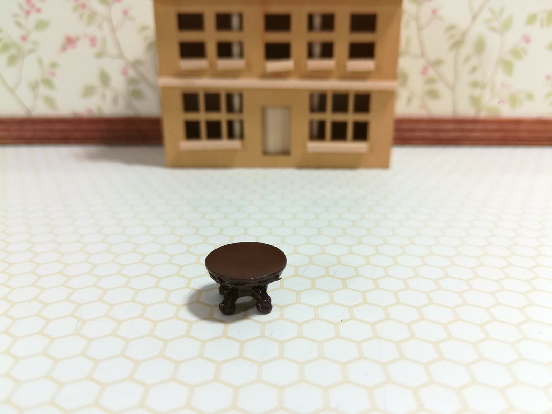 Dollhouse Miniature 1:144 Scale Round Kitchen Table Micro Minis Furniture - Miniature Crush