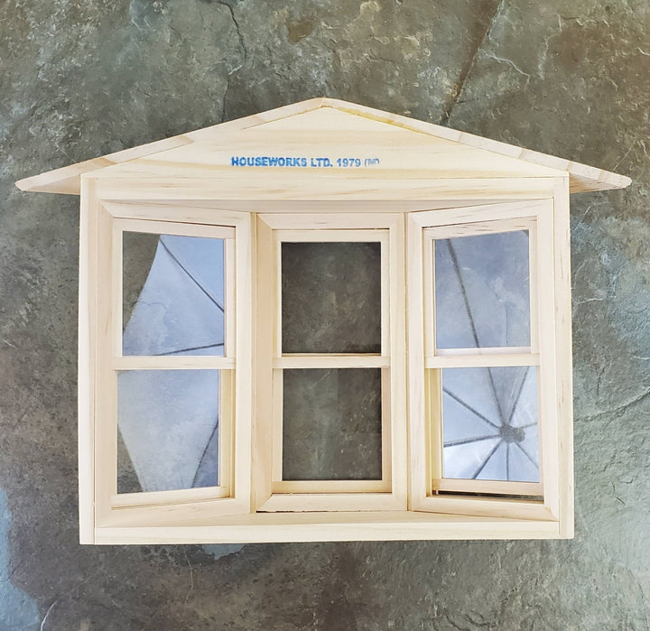 Dollhouse Miniature 3 Bay Window Working Large 1:12 Scale Houseworks 5020 - Miniature Crush