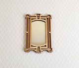 Dollhouse Miniature Art Deco Mirror KIT DIY Medium Size 1:12 Scale 3" x 2" - Miniature Crush