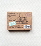 Dollhouse Miniature Box Kit (faux) Paper Wrapped Box "The Victorian" 1:12 Scale Wood - Miniature Crush