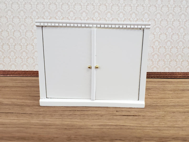 Dollhouse Miniature Display Counter for Bakery Store or Shop 1:12 Scale Furniture White - Miniature Crush