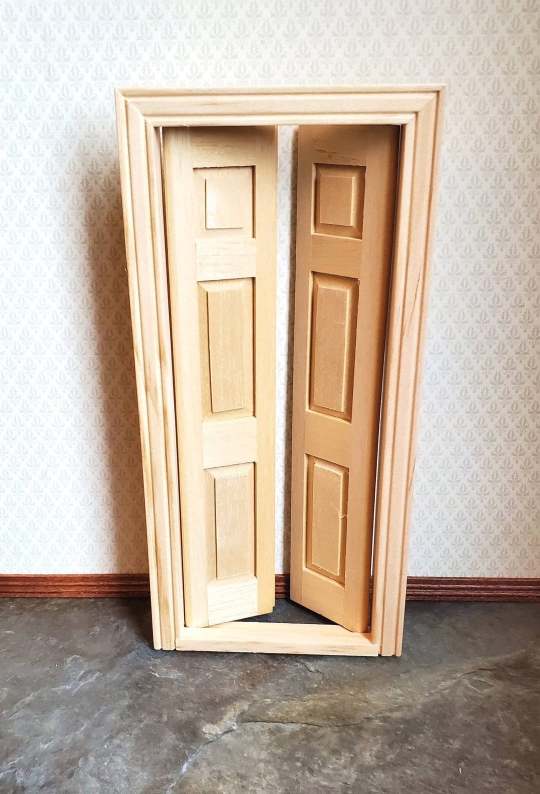 Dollhouse Miniature Door Interior Split 1:12 Scale by Houseworks - Miniature Crush