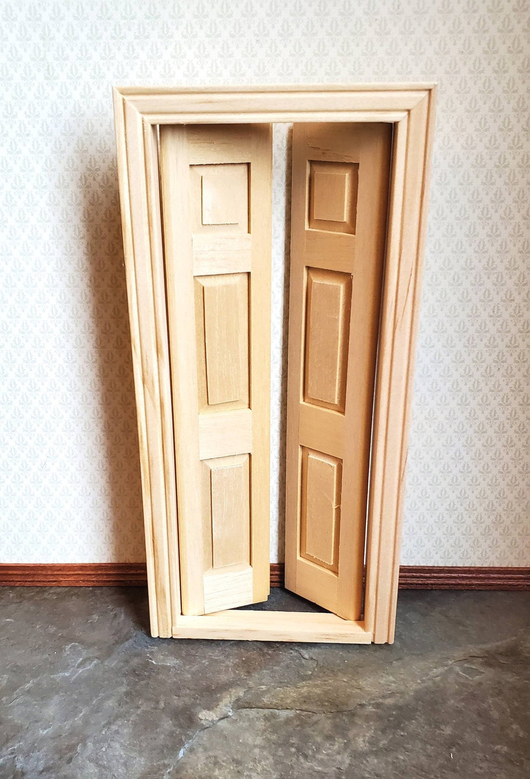 Dollhouse Miniature Door Interior Split 1:12 Scale by Houseworks