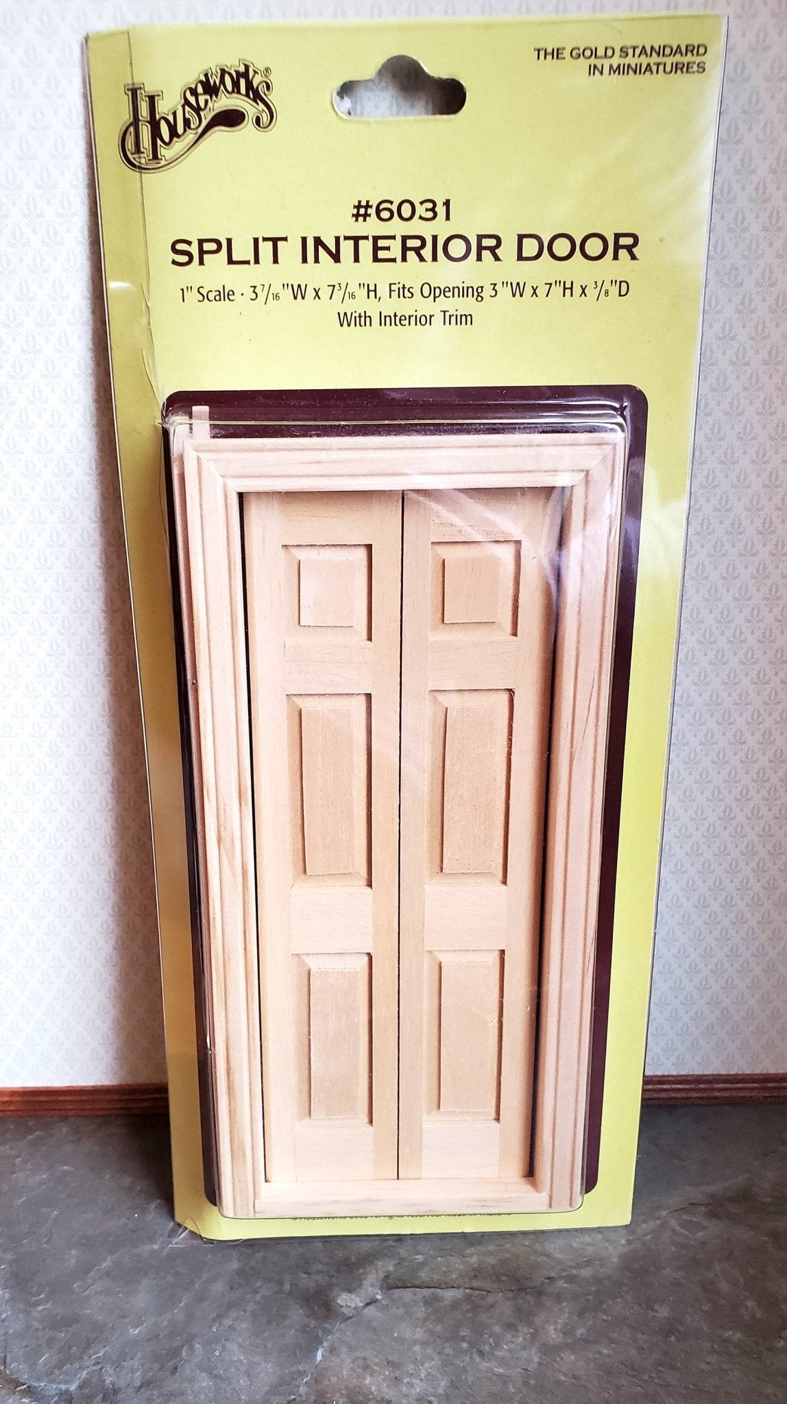 Miniature store dollhouse doors