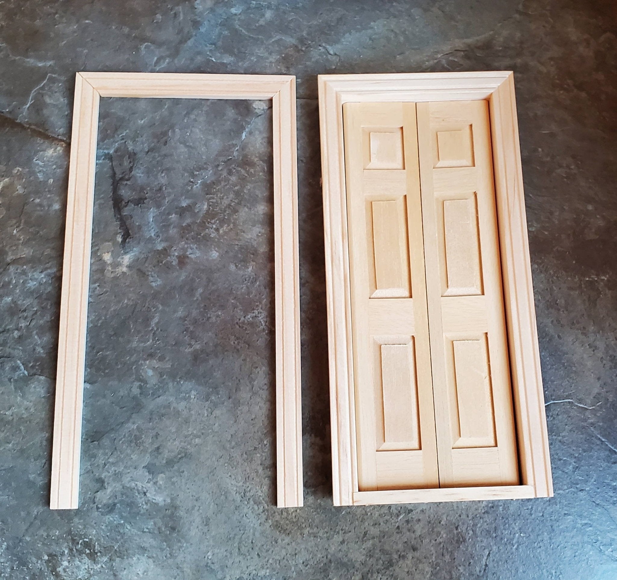 Dollhouse Miniature Door Interior Split 1:12 Scale by Houseworks