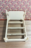 Dollhouse Miniature Double Bed with Mattress Unfinished 1:12 Scale Furniture - Miniature Crush