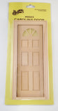 Dollhouse Miniature Exterior Door Carolina Half Moon 1:12 Scale Houseworks #6023 - Miniature Crush