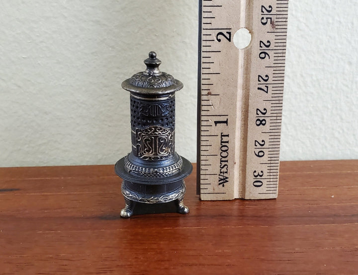 Dollhouse Miniature Half Scale Parlor Parlour Stove 1:24 Scale Victorian Resin - Miniature Crush