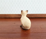 Dollhouse Miniature Kitty Cat Himalayan Siamese Sitting 1:12 Scale Pets A2959SB - Miniature Crush