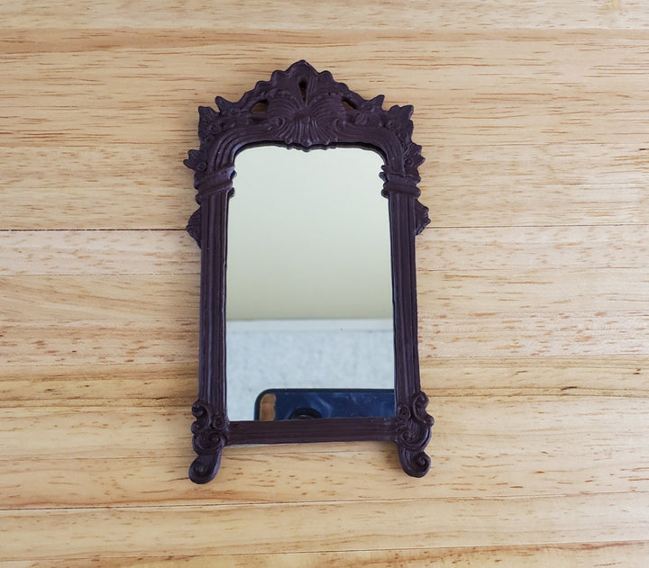 Dollhouse Miniature Large Mirror Baroque Style Fancy 1:12 Scale by Falcon - Miniature Crush
