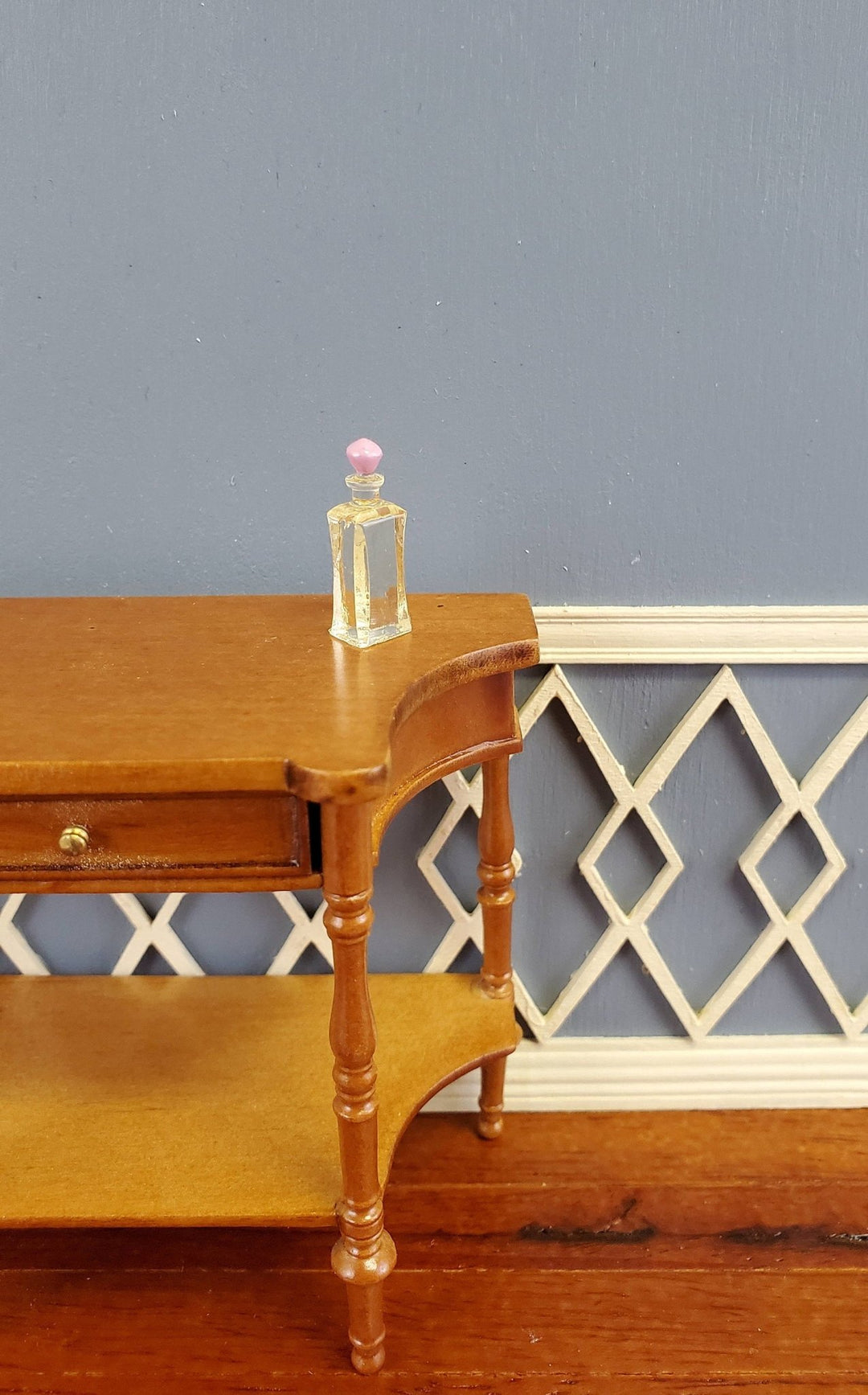 Dollhouse Miniature Lotion Perfume or Magic Potion Bottle Pale Yellow 1:12 Scale Decor - Miniature Crush