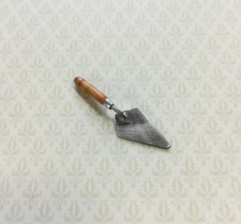 Dollhouse Miniature Mason's Brick Trowel Sir Thomas Thumb 1:12 Scale Tool - Miniature Crush