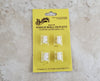 Dollhouse Miniature Outlet Wall Receptacle for 12 Volt Tape Wire Lights x4 1:12 Scale 2218