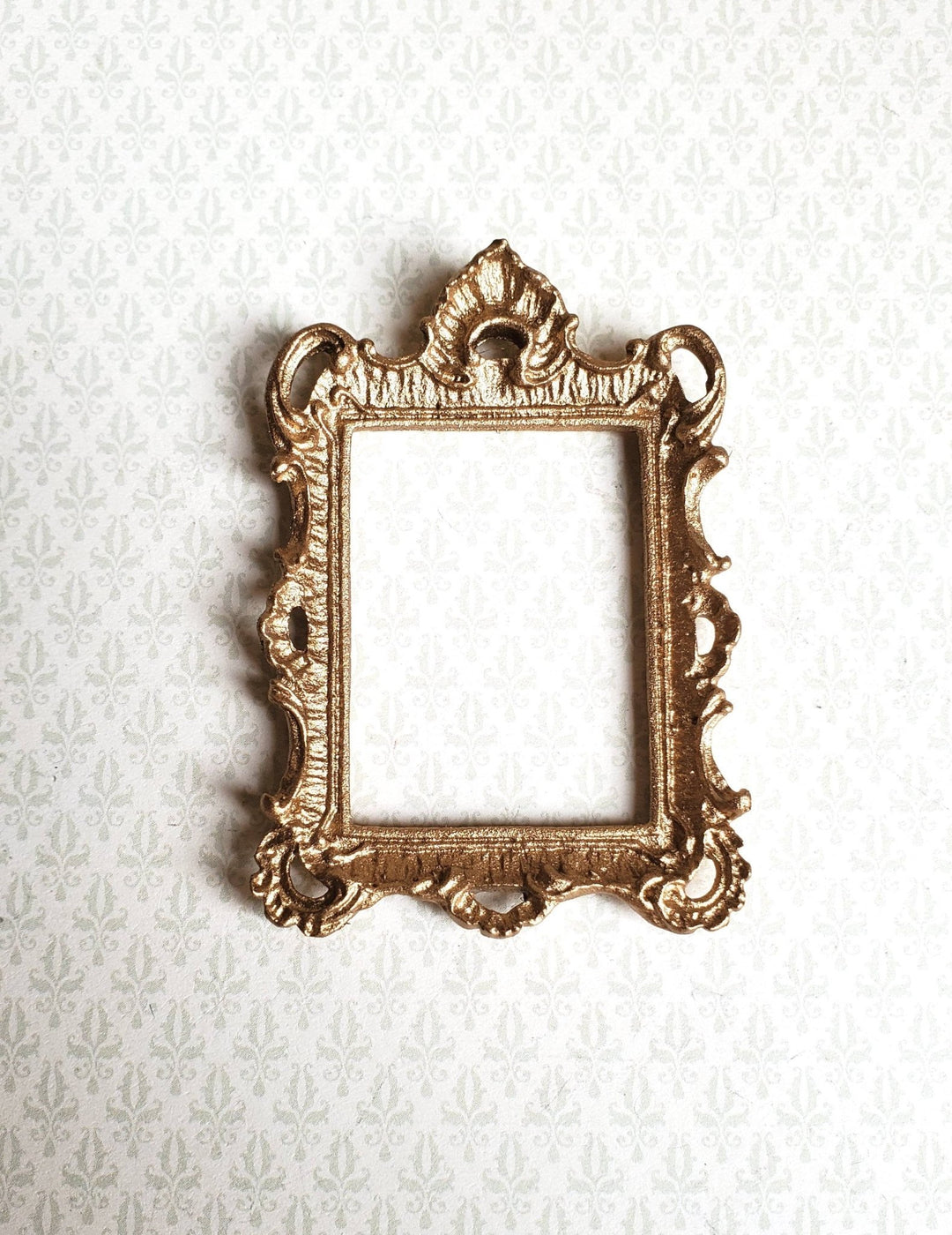 Dollhouse Miniature Picture Fancy Gold for Painting 1:12 Scale Accessory A4521 - Miniature Crush