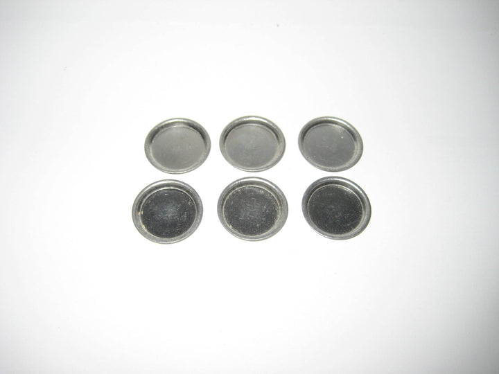 Dollhouse Miniature Pie Pans or Plates x6 Tin Metal for Mini Food 1:12 Scale Accessory - Miniature Crush