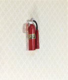 Dollhouse Miniature Red Fire Extinguisher Sir Thomas Thumb 1:12 Scale Metal - Miniature Crush