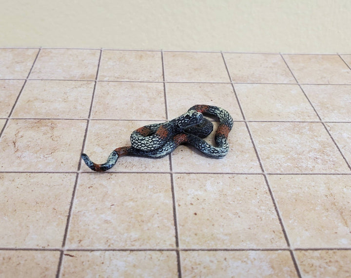 Dollhouse Miniature Snake Ringed Hognose 1:12 Scale Pet Animal Falcon Minis - Miniature Crush