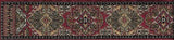 Dollhouse Miniature Stair Runner Red & Gold Carpet Rug 1:12 Scale - Miniature Crush