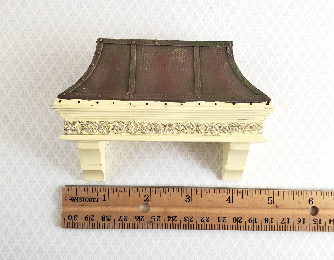 Dollhouse Miniature Stove Hood Vent Resin by Reutter 1:12 Scale Kitchen - Miniature Crush