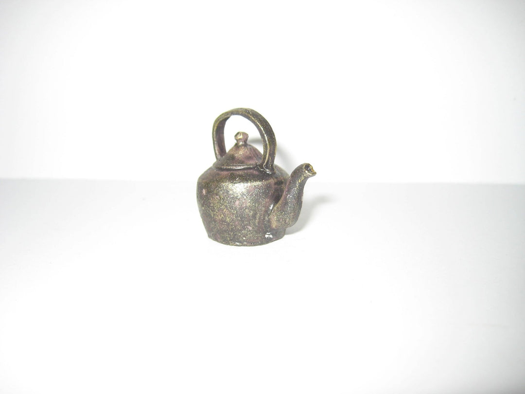 Mini Teapot ornament  1:6 scale kettle dollhouse furniture