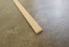 Dollhouse Miniatures Grooved Trim Molding Flat Back 7/16