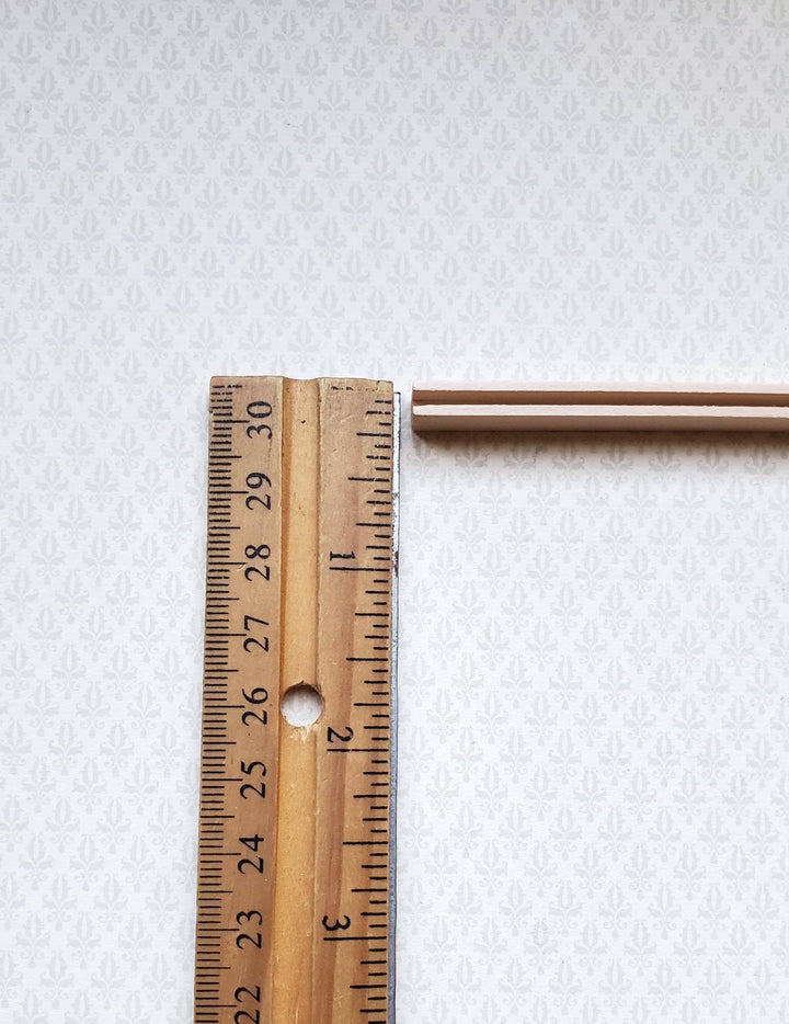 Dollhouse Miniatures Handrail Porch Rail Trim 6" x6 Scrap Pieces 1:12 Scale 70216 - Miniature Crush