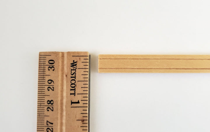Dollhouse Miniatures Window or Door Casing Trim Molding 3/8" x 18" long 1:12 Scale Houseworks 7041 - Miniature Crush