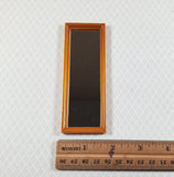 Dollhouse Mirror Full Length Dressing Wood Frame Modern 1:12 Scale Miniature Accessory - Miniature Crush