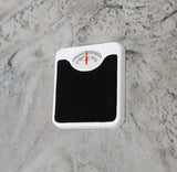 Dollhouse Modern Bathroom Scale White & Black 1:12 Scale Miniature Accessories - Miniature Crush