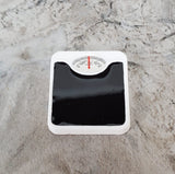 Dollhouse Modern Bathroom Scale White & Black 1:12 Scale Miniature Accessories - Miniature Crush