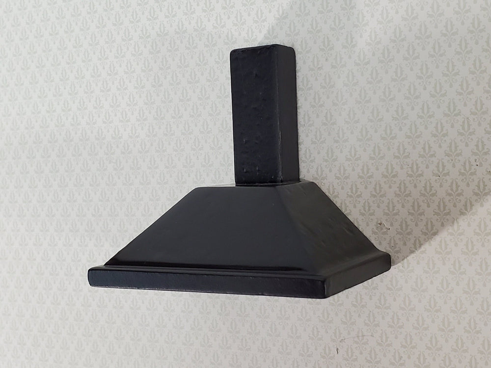 Dollhouse Modern Stove Fan Hood Vent Black (Flaws) 1:12 Scale Miniature Kitchen - Miniature Crush