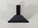 Dollhouse Modern Stove Fan Hood Vent Black (Flaws) 1:12 Scale Miniature Kitchen - Miniature Crush