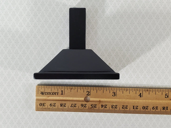 Dollhouse Modern Stove Fan Hood Vent Black (Flaws) 1:12 Scale Miniature Kitchen - Miniature Crush