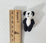 Dollhouse Panda Teddy Bear Stuffed Animal Toy 1:12 Scale Miniature Nursery - Miniature Crush