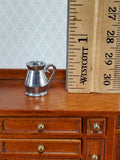 Dollhouse Pint Tankard Mug 1:12 Scale Miniature Polished White Metal by Phoenix - Miniature Crush
