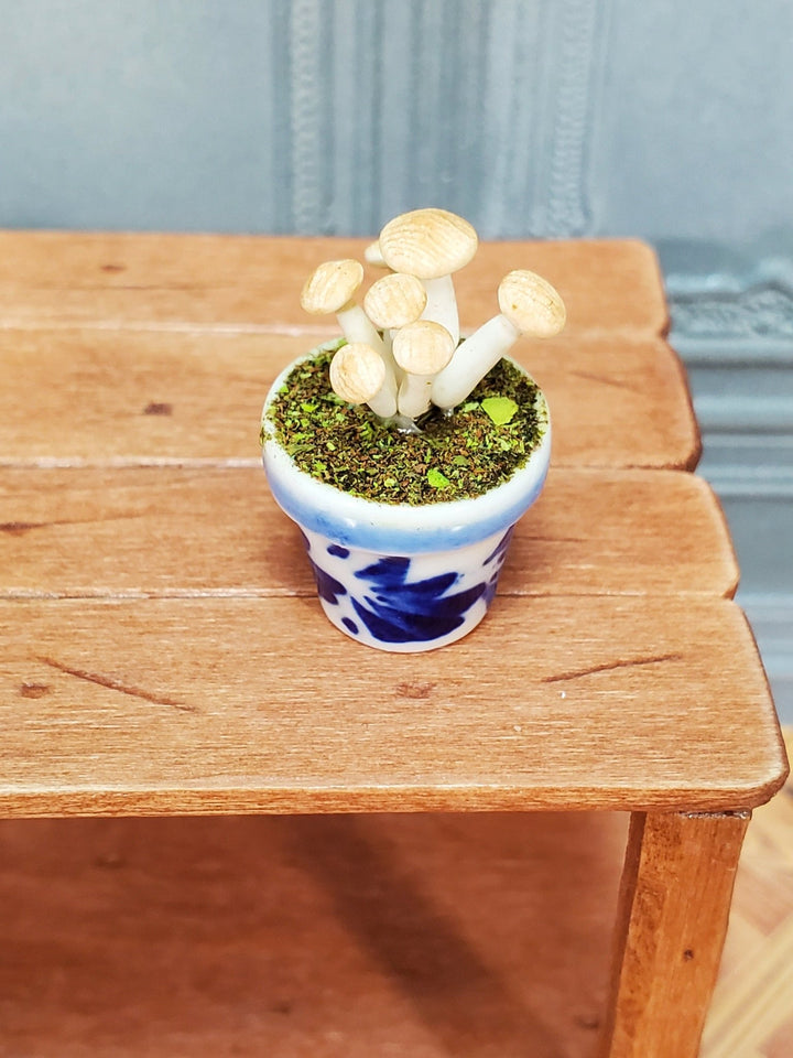 Dollhouse Potted Mushrooms Toad Stools 1:12 Scale Miniature Magic Fairy Garden - Miniature Crush