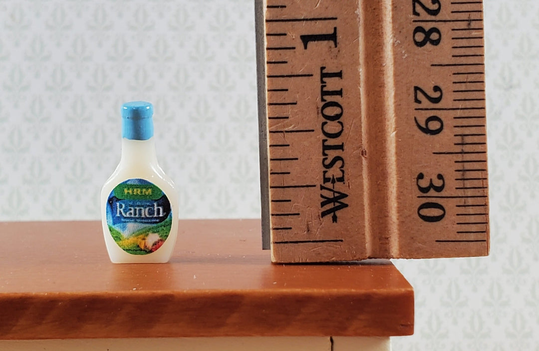 Dollhouse Ranch Salad Dressing Bottle 1:12 Scale Miniature Kitchen Decor - Miniature Crush MiniatureCrush Dollhouse Ranch Salad Dressing Bottle 1:12 Scale Miniature Kitchen Decor - Miniature Crush MiniatureCrush