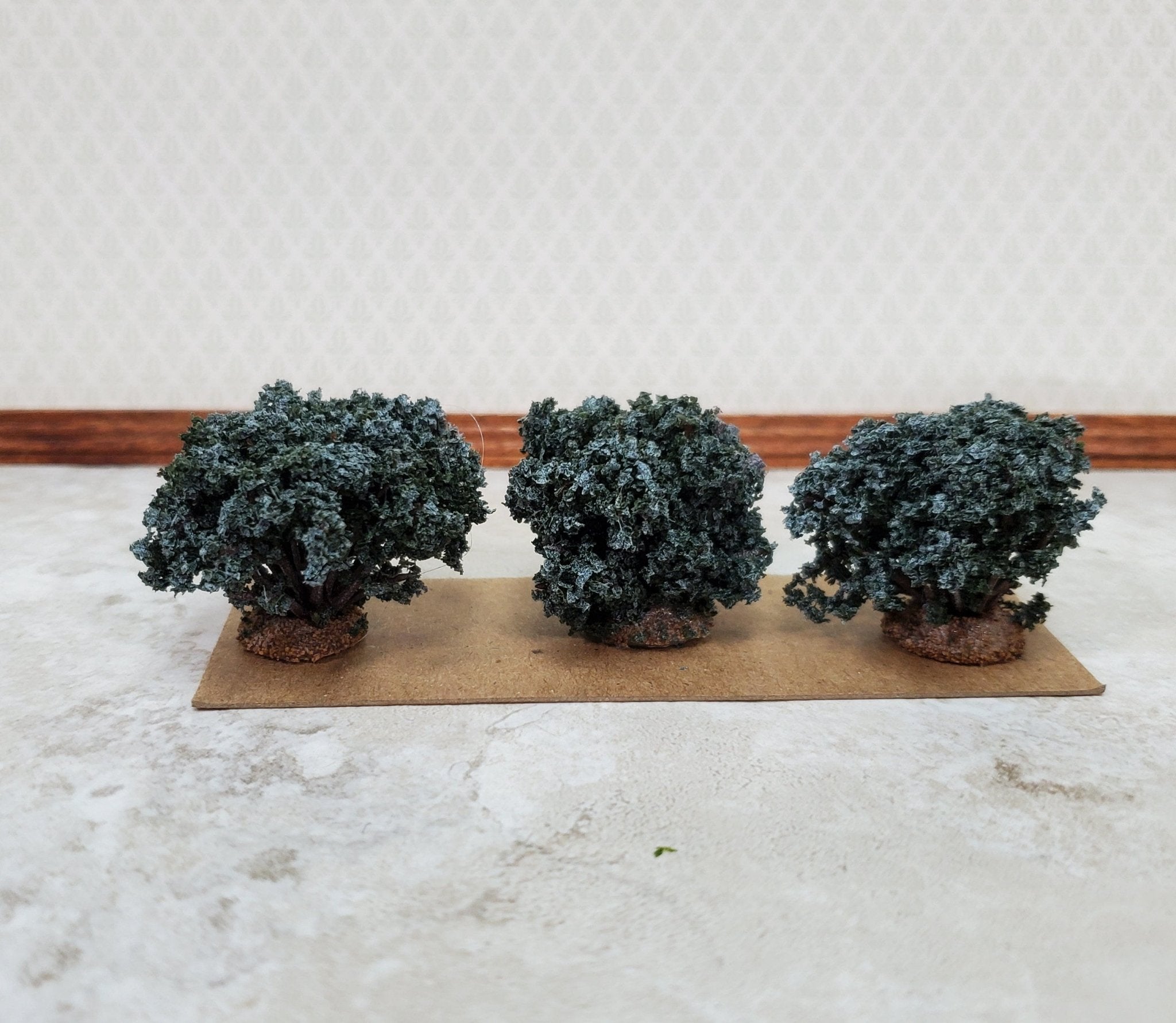 Dollhouse Sage Bush Flowering Shrub x3 1:12 Scale Miniature Garden ...