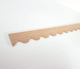 Dollhouse Scalloped Trim LARGE Fancy Victorian Style Molding 1" x 18" for Miniatures - Miniature Crush