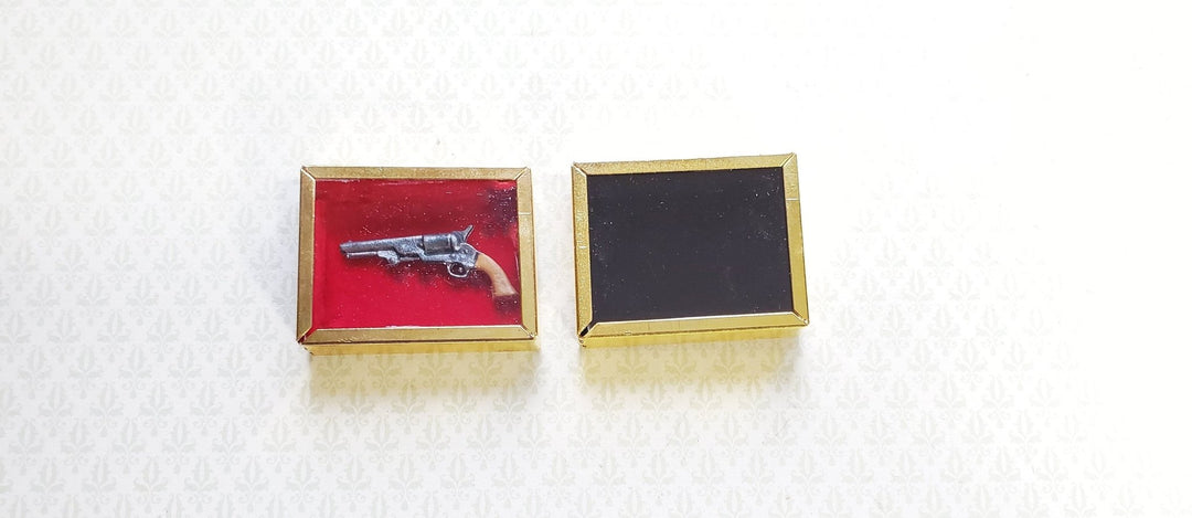 Dollhouse Shadow Box Set of 2 Empty Tiny 1 1/4" x1" Miniature Display Box - Miniature Crush