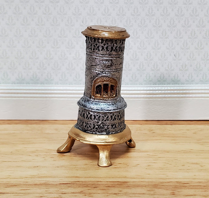 Dollhouse Small Parlor Parlour Stove HALF SCALE 1:24 Scale Miniature Victorian Resin - Miniature Crush