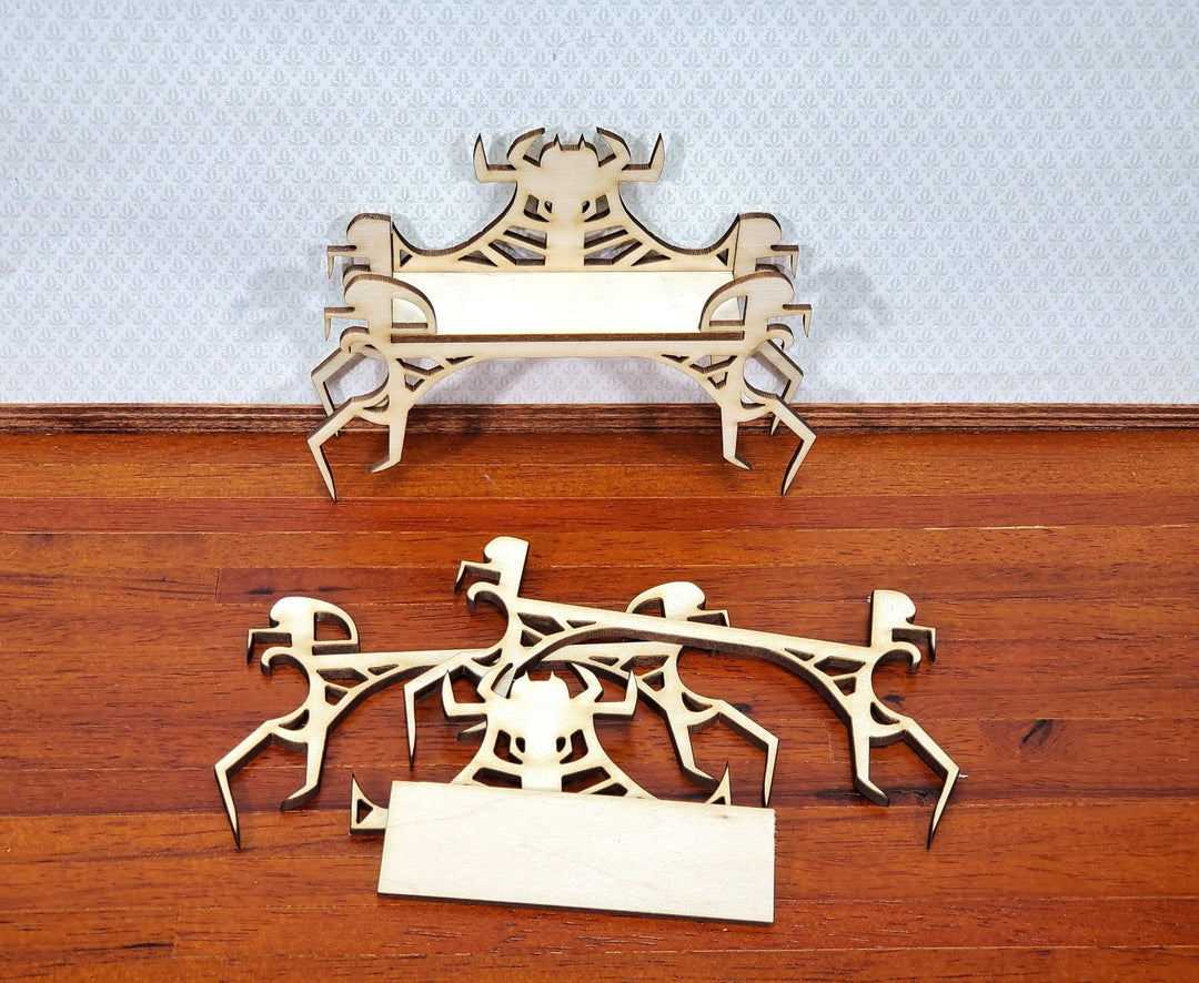 Dollhouse Spider Table KIT Halloween Witch or Haunted House 1:12 Miniature DIY - Miniature Crush