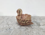 Dollhouse Swan Flower Planter Large by Falcon Miniatures Cast Resin A4010GA - Miniature Crush