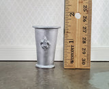 Dollhouse Tall Planter or Umbrella Cane Stand Silver 1:12 Scale Falcon Miniatures - Miniature Crush