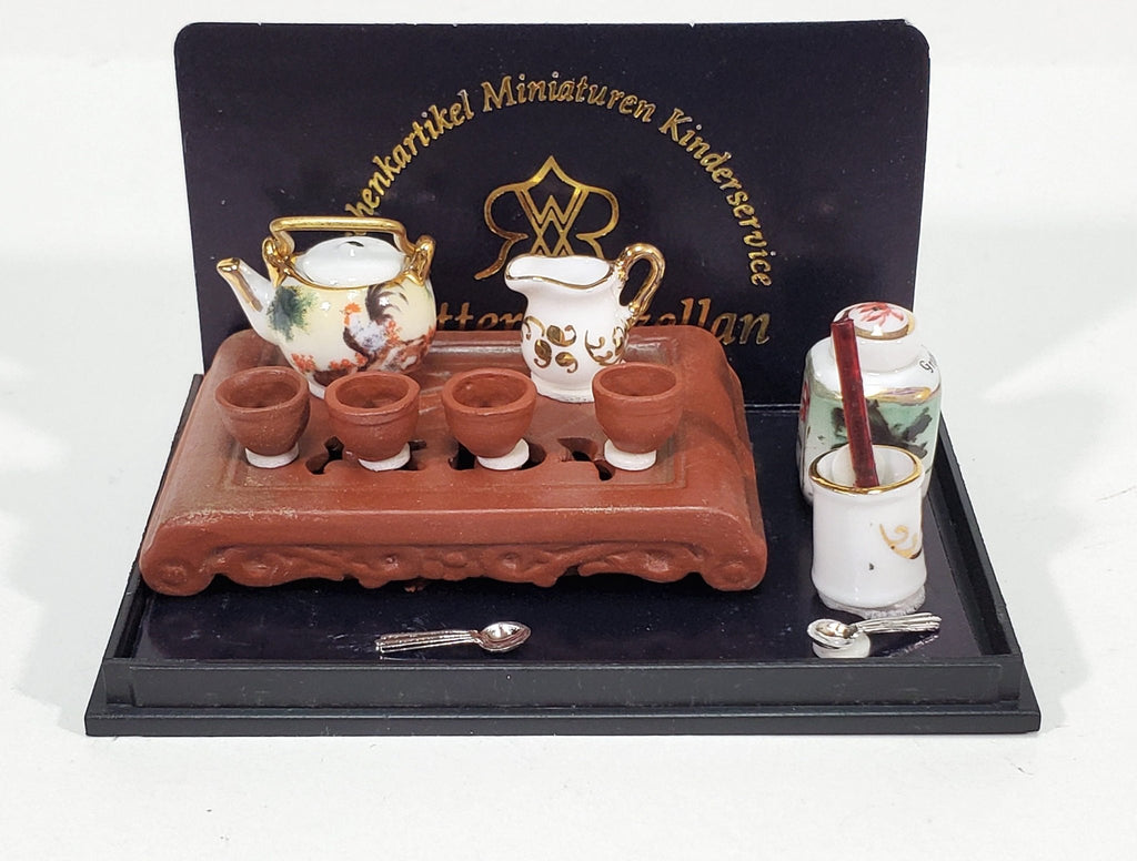 miniature teapot and cup sets