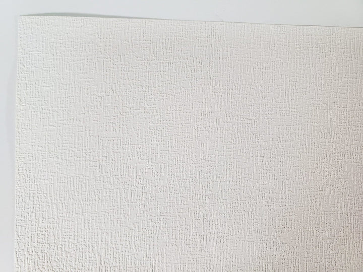 Dollhouse Textured Ceiling Paper Embossed 3 Pieces White/Cream 17 "x 12" - Miniature Crush