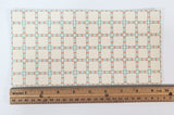 Dollhouse Tile Flooring Sheet Cream Blue/Gray Red 1:12 Scale Break Off Pieces - Miniature Crush