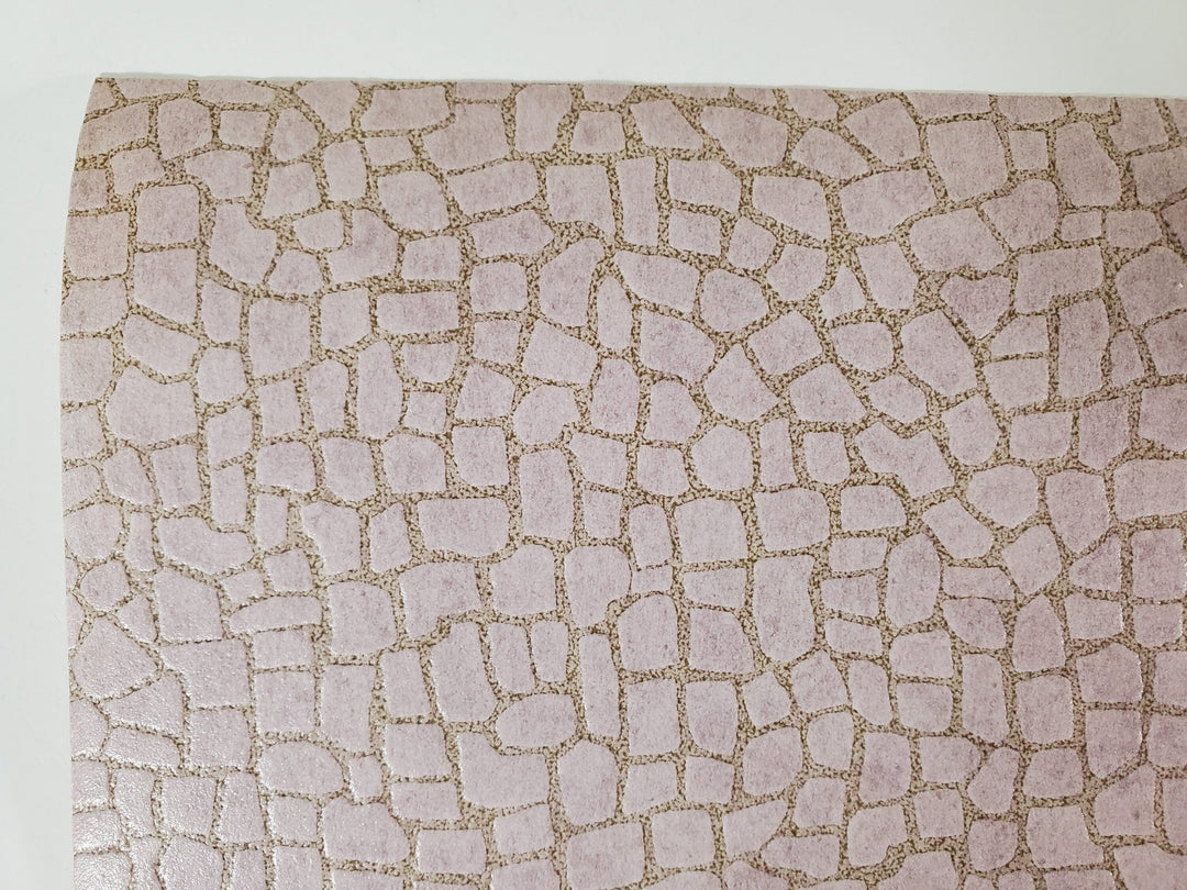 Dollhouse Tile Wallpaper Flooring Cobblestone Stone Path Textured 1:12 Scale - Miniature Crush