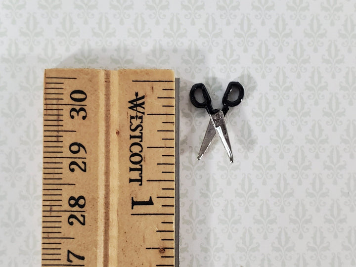 Dollhouse Tiny Scissors Shears Opens/Closes Metal 1:12 Scale Miniature Accessories - Miniature Crush